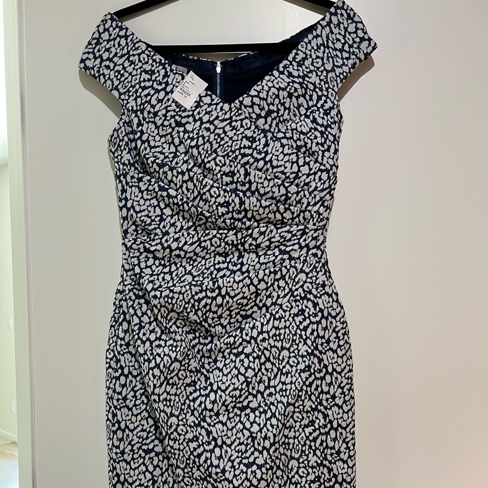 Teri Jon Cheetah print Dress
